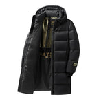 Fedar | Casual Mens Long Winter Down Jacket Insulated Warm Coat - Nalani - UK Fashion Clothing and Decor