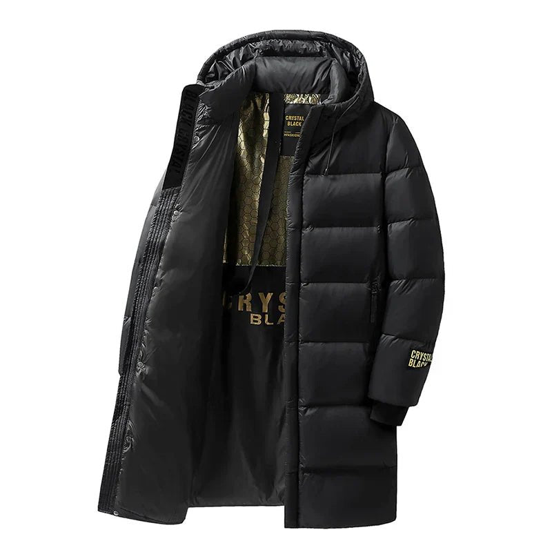 Fedar | Casual Mens Long Winter Down Jacket Insulated Warm Coat - Nalani - UK Fashion Clothing and Decor