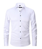 Fedar | Wrinkle Free Stretch Dress Shirt For Men Easy Care - Nalani - UK Fashion Clothing and Decor