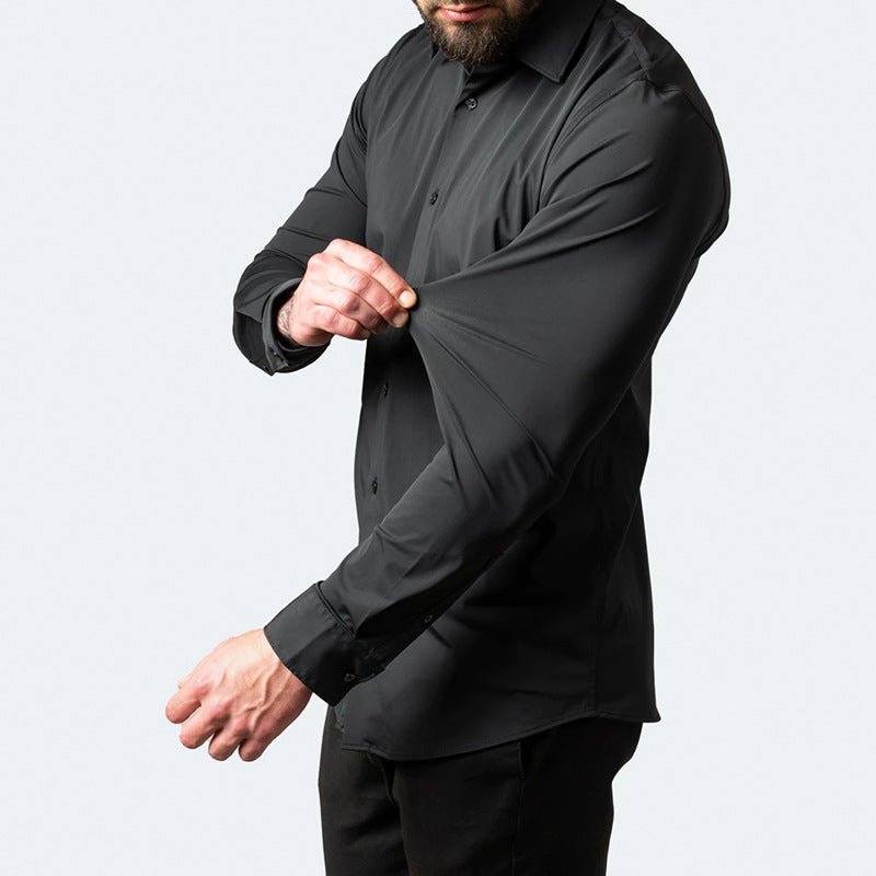 Fedar | Wrinkle Free Stretch Dress Shirt For Men Easy Care - Nalani - UK Fashion Clothing and Decor
