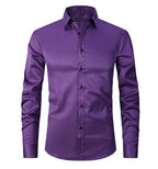 Fedar | Wrinkle Free Stretch Dress Shirt For Men Easy Care - Nalani - UK Fashion Clothing and Decor