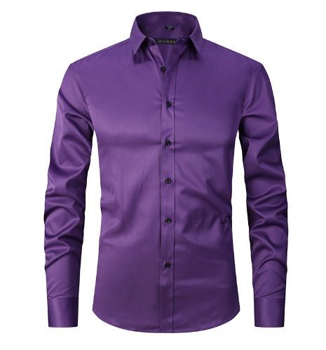 Fedar | Wrinkle Free Stretch Dress Shirt For Men Easy Care - Nalani - UK Fashion Clothing and Decor