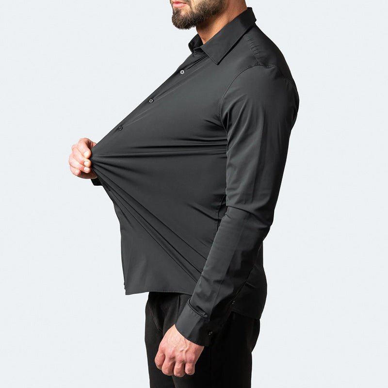 Fedar | Wrinkle Free Stretch Dress Shirt For Men Easy Care - Nalani - UK Fashion Clothing and Decor