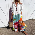 Fleuria | Effortless Elegance In Every Step Boho Inspired Summer Dress - Nalani - Fashion Clothing and Decor