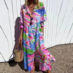 Fleuria | Effortless Elegance In Every Step Boho Inspired Summer Dress - Nalani - Fashion Clothing and Decor