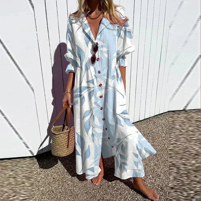 Fleuria | Effortless Elegance In Every Step Boho Inspired Summer Dress - Nalani - Fashion Clothing and Decor