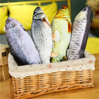 Flopping Fish Cat Toy – 4 Pack Interactive Moving Fish Cat Toys with Motion Sensor, USB Rechargeable - Nalani - Fashion Clothing and Decor