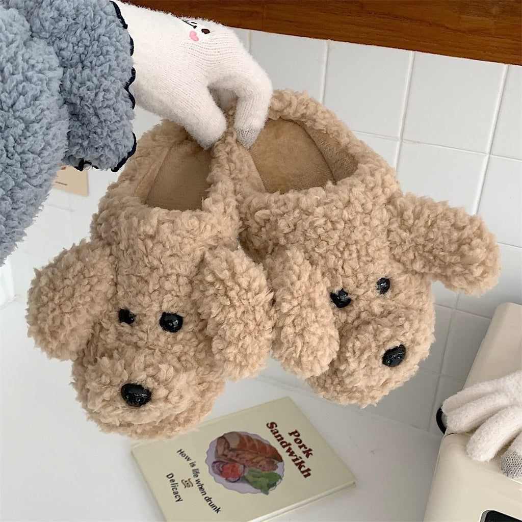 Fluffy Animal Slippers For Home All Ages Non Slip Sole - Nalani - UK Fashion Clothing and Decor