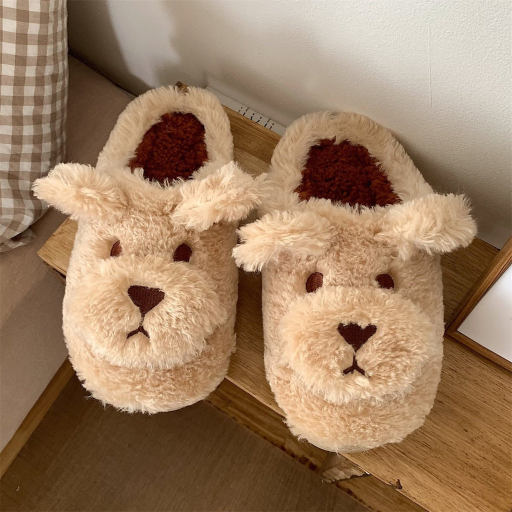 Fluffy Animal Slippers For Home All Ages Non Slip Sole - Nalani - UK Fashion Clothing and Decor