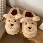 Fluffy Animal Slippers For Home All Ages Non Slip Sole - Nalani - UK Fashion Clothing and Decor