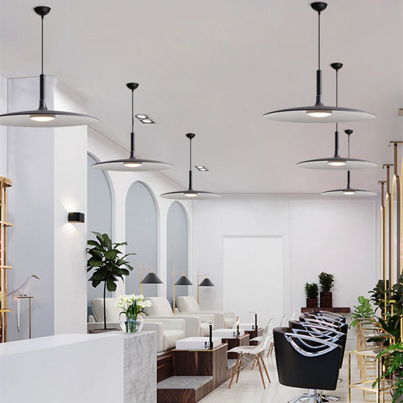 Flying Saucer LED Pendant Light Modern Minimalist Metal - Nalani - UK Fashion Clothing and Decor