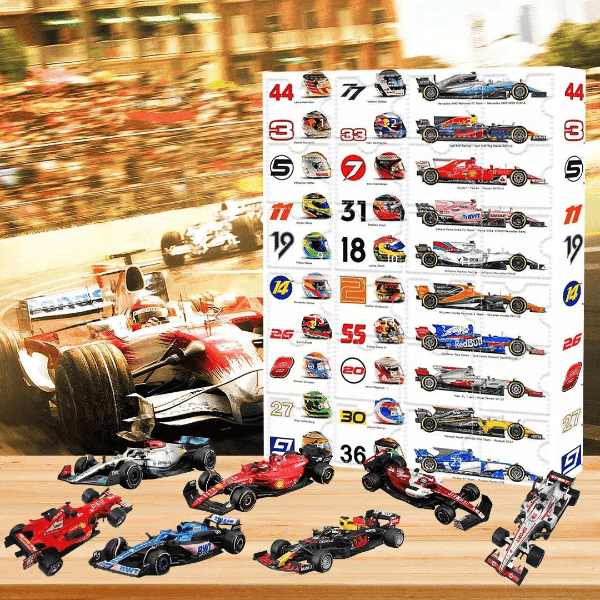 Formula 1 Advent Calendar 2025 Edition Gift With Exclusive Ornaments - Nalani - Fashion Clothing and Decor