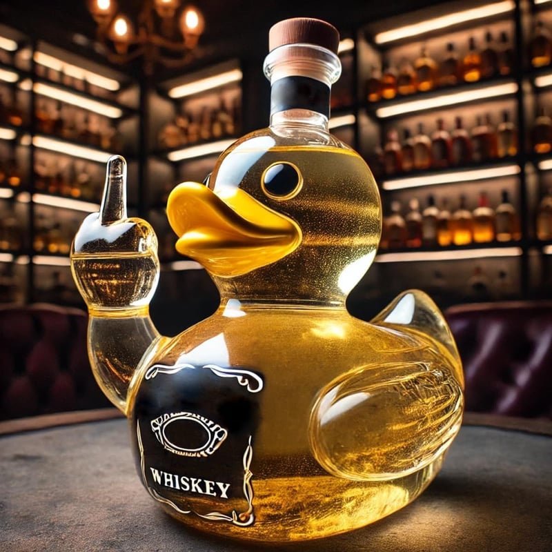 Funny Duck Gift Souvenir Quack Off Joke Decor Novelty - Nalani - UK Fashion Clothing and Decor