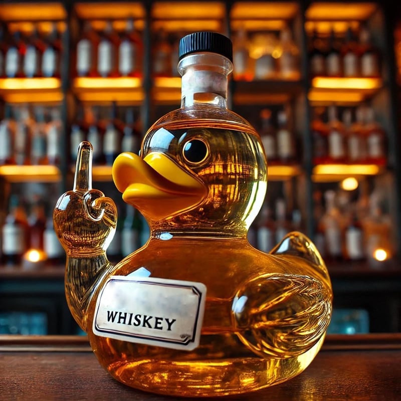 Funny Duck Gift Souvenir Quack Off Joke Decor Novelty - Nalani - UK Fashion Clothing and Decor