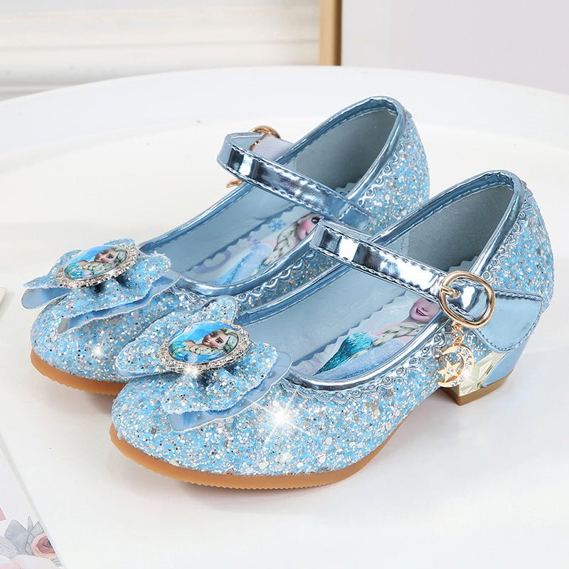 Girls Glitter High Heels Princess Shoes For Dress Up - Nalani - UK Fashion Clothing and Decor