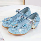 Girls Glitter High Heels Princess Shoes For Dress Up - Nalani - UK Fashion Clothing and Decor
