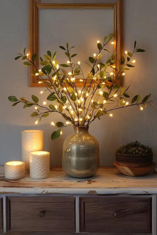 Gleam and Glow | Enchanted Branch Lights Decorative Indoor LED Centerpiece - Nalani - Fashion Clothing and Decor