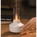 GlowMist | Aromatherapy Essential Oil Diffuser with LED Night Light - Ultrasonic Cool Mist Room Humidifier with Auto Shut-Off & Mood Lamp - Nalani - Fashion Clothing and Decor