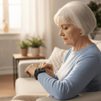 GPS Smartwatch for Seniors with Fall Detection & SOS Button – 4G Location Tracker Watch with Alerts to Contacts, 4 Colors - Nalani - Fashion Clothing and Decor