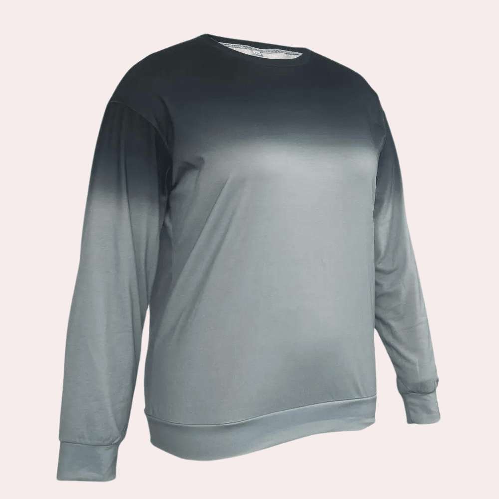 Gradient Pattern Women's Sweatshirt - Stylish, Lightweight, All - Season Breathable Design - Nalani - UK Fashion Clothing and Decor