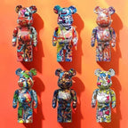 Graffiti Bear Figurine 10 Inch Abstract Animal Home Decor Storage Jar - Nalani - Fashion Clothing and Decor