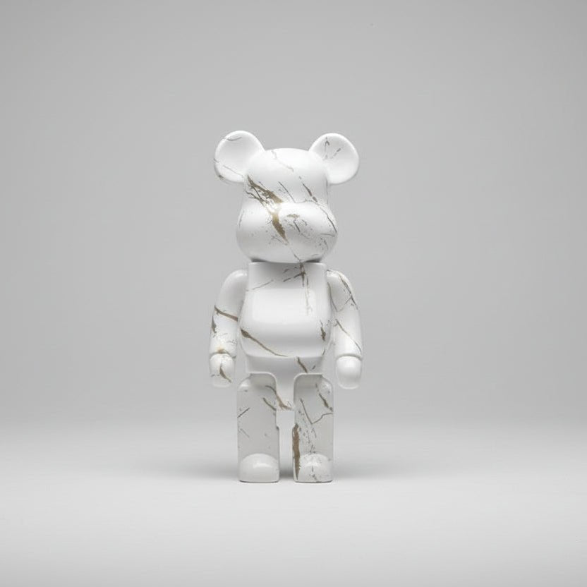 Graffiti Bear Figurine 10 Inch Abstract Animal Home Decor Storage Jar - Nalani - Fashion Clothing and Decor