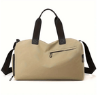 Gym Bag with Shoe Compartment – Water-Resistant Sports Duffel Bag with Wet Pocket, Unisex, 15 x 9 x 9 in, 4 Colors - Nalani - Fashion Clothing and Decor