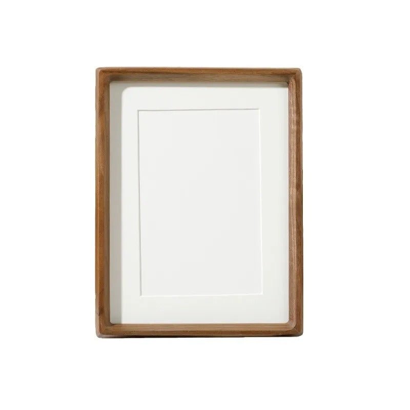 Handcrafted Wood Photo Frame Walnut And Sandalwood Finish - Nalani - UK Fashion Clothing and Decor