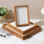 Handcrafted Wood Photo Frame Walnut And Sandalwood Finish - Nalani - UK Fashion Clothing and Decor