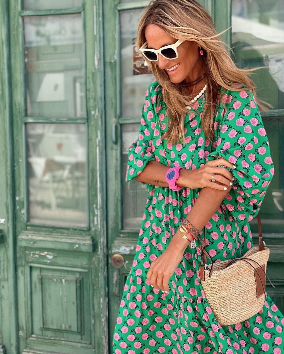 Haven | Effortless Spring Dress For Everyday Wear And Comfort - Nalani - Fashion Clothing and Decor