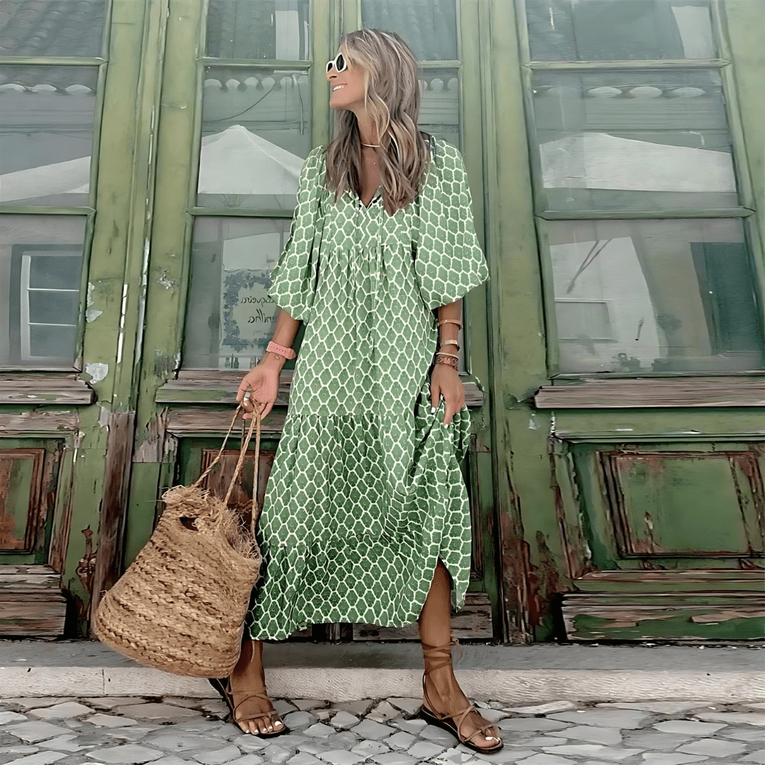 Haven | Effortless Spring Dress For Everyday Wear And Comfort - Nalani - Fashion Clothing and Decor