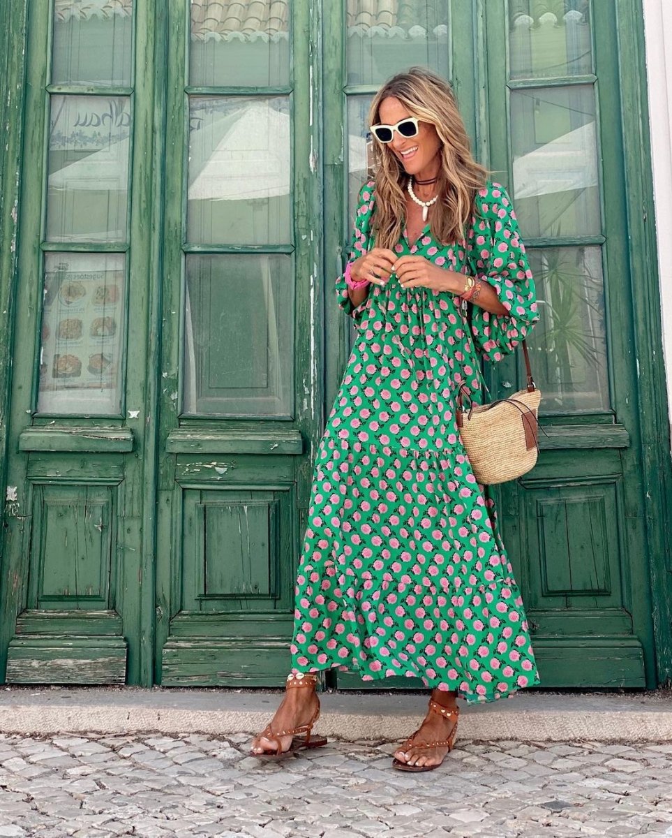 Haven | Effortless Spring Dress For Everyday Wear And Comfort - Nalani - Fashion Clothing and Decor