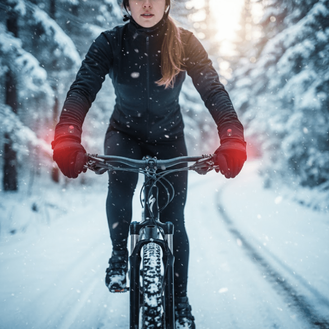 Heated Gloves – USB Heated Winter Gloves with Touchscreen Fingertips, Windproof, for Cycling & Work, S–XL – GloveHeat - Nalani - Fashion Clothing and Decor