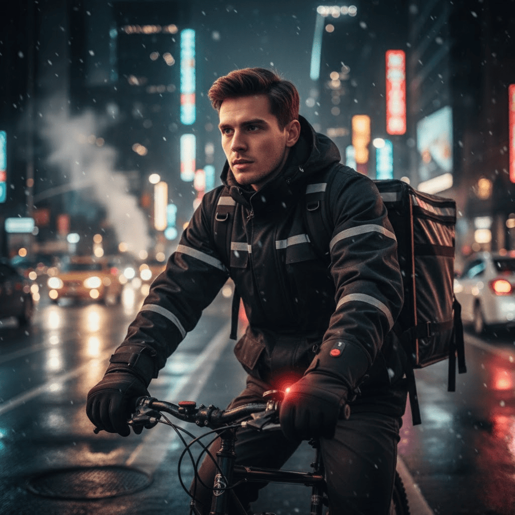 Heated Gloves – USB Heated Winter Gloves with Touchscreen Fingertips, Windproof, for Cycling & Work, S–XL – GloveHeat - Nalani - Fashion Clothing and Decor