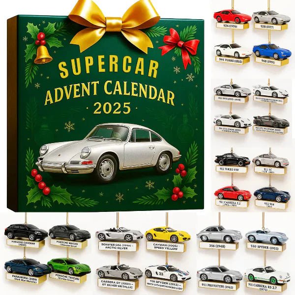 Heritage Auto Advent Calendar 2025 Limited Edition Supercar Countdown - Nalani - Fashion Clothing and Decor