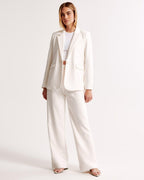 High Waist Pleated Leg Trousers With Tailored Fit For Women - Nalani - UK Fashion Clothing and Decor