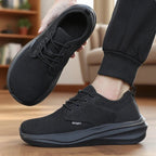 Hommes | Men's Casual Wide Barefoot Shoes - Unisex Minimalist Zero Drop Trail Running & Walking Shoes with Non-Slip Rubber Sole, Breathable - Nalani - Fashion Clothing and Decor