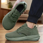 Hommes | Men's Casual Wide Barefoot Shoes - Unisex Minimalist Zero Drop Trail Running & Walking Shoes with Non-Slip Rubber Sole, Breathable - Nalani - Fashion Clothing and Decor