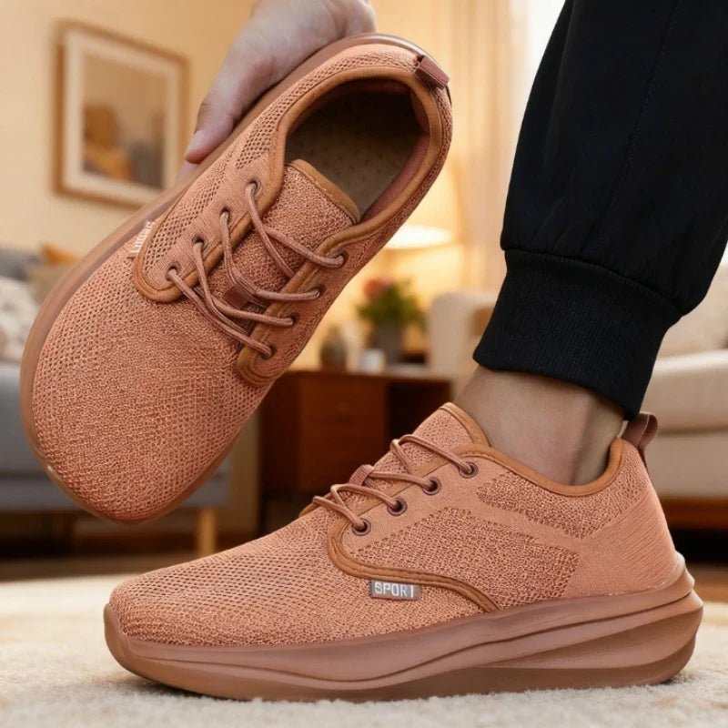Hommes | Men's Casual Wide Barefoot Shoes - Unisex Minimalist Zero Drop Trail Running & Walking Shoes with Non-Slip Rubber Sole, Breathable - Nalani - Fashion Clothing and Decor