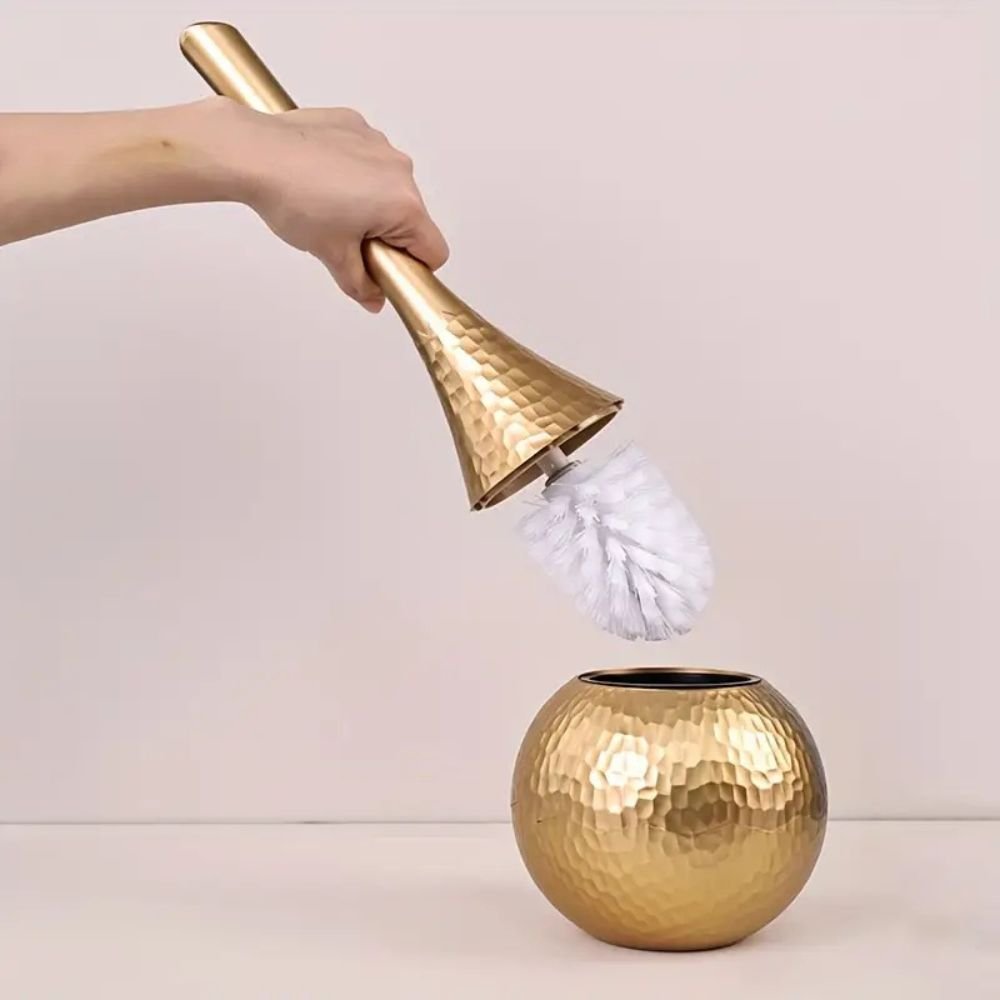 Hygienic Toilet Brush With Ergonomic Handle And Discreet Storage - Nalani - UK Fashion Clothing and Decor