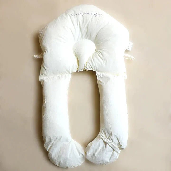 Infant Hug Sleep Pillow for Newborns - Calming Anti-Startle Sleeping Cushion with Gentle Chest Pressure & Breathable Cotton Cover for Crib - Nalani - Fashion Clothing and Decor