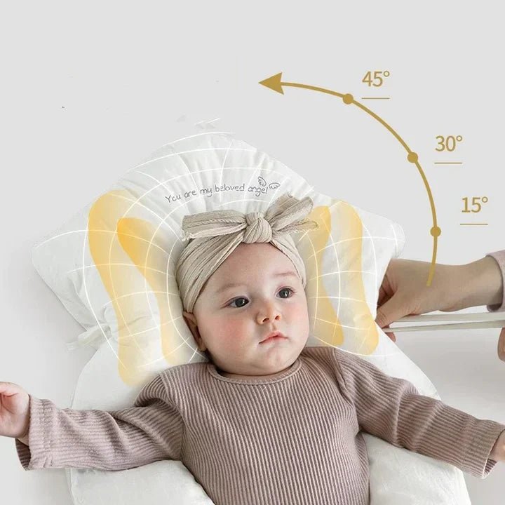 Infant Hug Sleep Pillow for Newborns - Calming Anti-Startle Sleeping Cushion with Gentle Chest Pressure & Breathable Cotton Cover for Crib - Nalani - Fashion Clothing and Decor