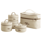Insulated Lunch Box – Double-Walled Stainless Steel Food Container, Leak-Resistant, 14 or 21 oz, with Carry Bag - Nalani - Fashion Clothing and Decor
