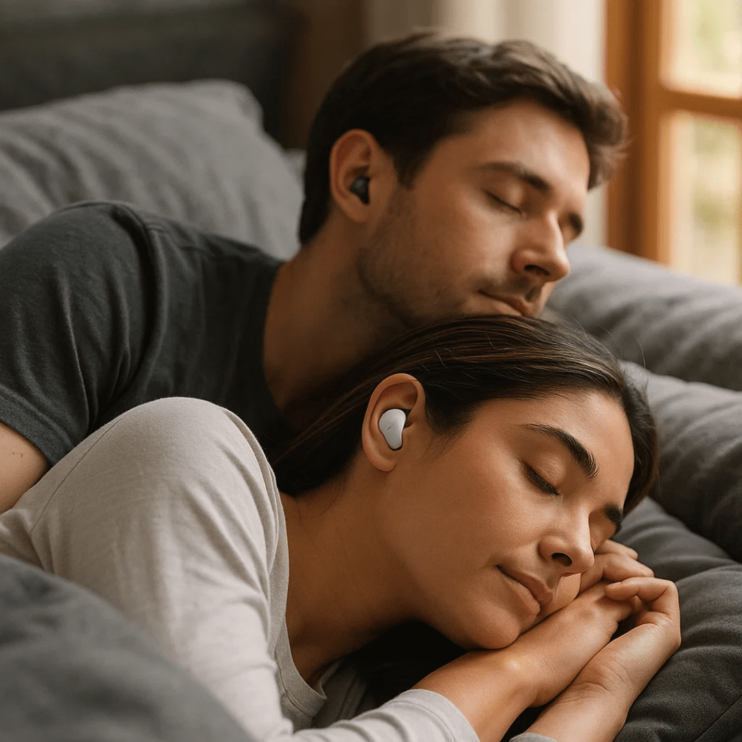 Invisible Wireless Sleep Earbuds – Bluetooth Sleep Headphones for Side Sleepers, IPX5, 3 Colors – SoundWave - Nalani - Fashion Clothing and Decor