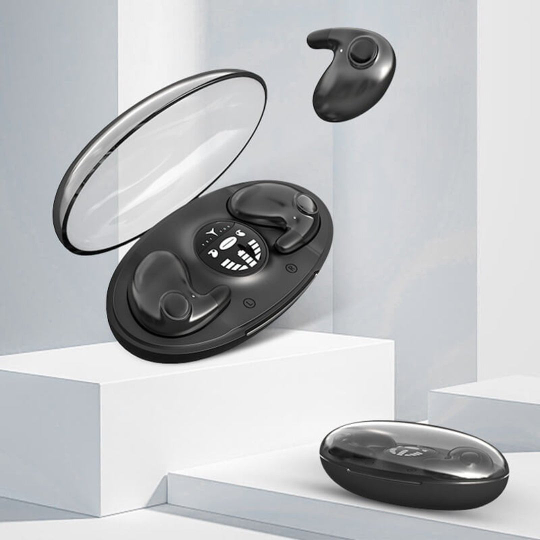 Invisible Wireless Sleep Earbuds – Bluetooth Sleep Headphones for Side Sleepers, IPX5, 3 Colors – SoundWave - Nalani - Fashion Clothing and Decor