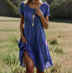 Joanne | Boho Chic Summer Dress For Effortless Day Or Night Style - Nalani - Fashion Clothing and Decor