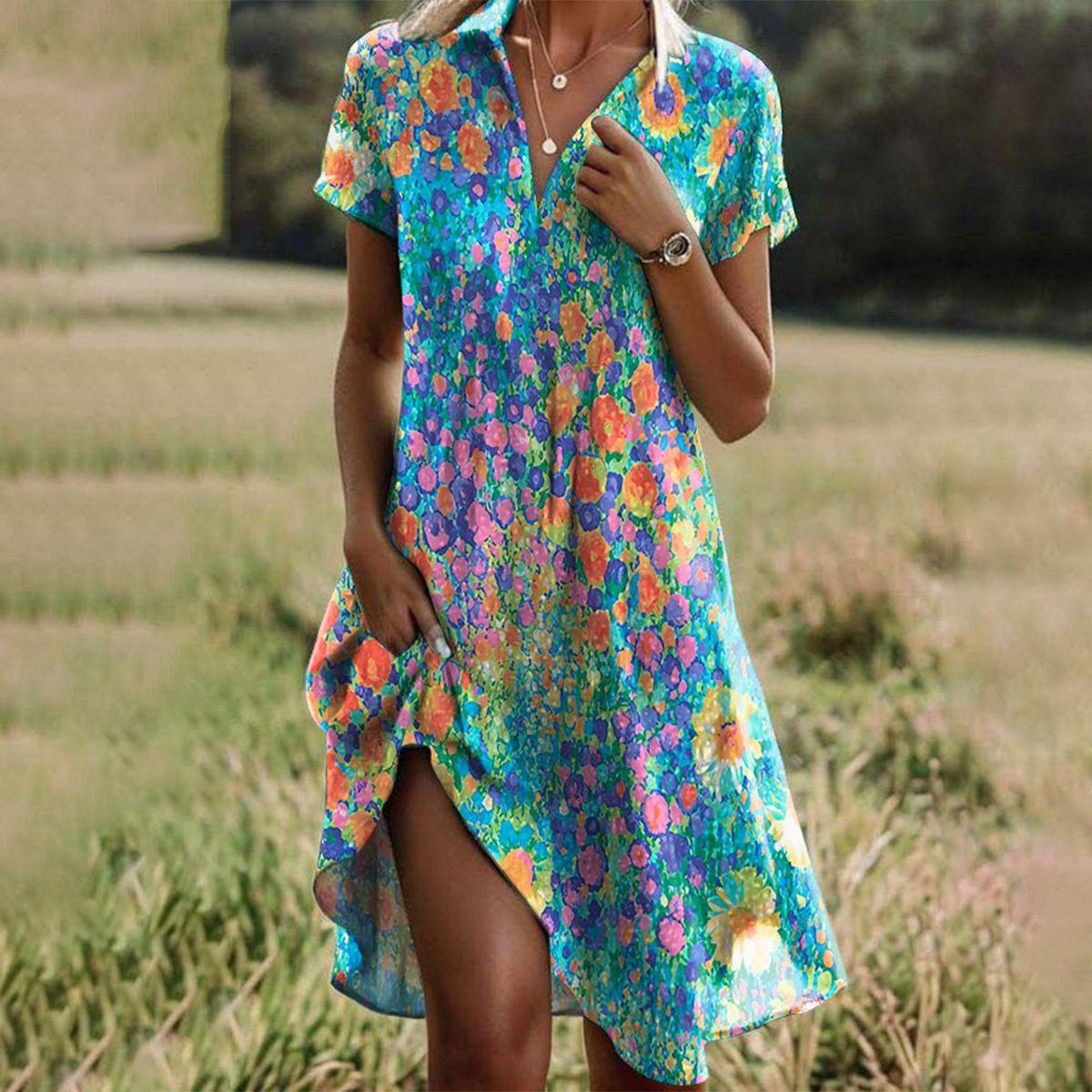 Joanne | Boho Chic Summer Dress For Effortless Day Or Night Style - Nalani - Fashion Clothing and Decor