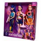 K-Pop Singing Dolls Set of 3 – Music Idol Fashion Dolls with Sound Button, Toy Gift for Kids - Nalani - Fashion Clothing and Decor