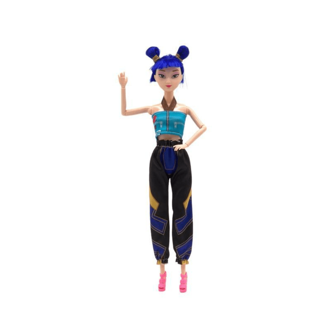 K-Pop Singing Dolls Set of 3 – Music Idol Fashion Dolls with Sound Button, Toy Gift for Kids - Nalani - Fashion Clothing and Decor