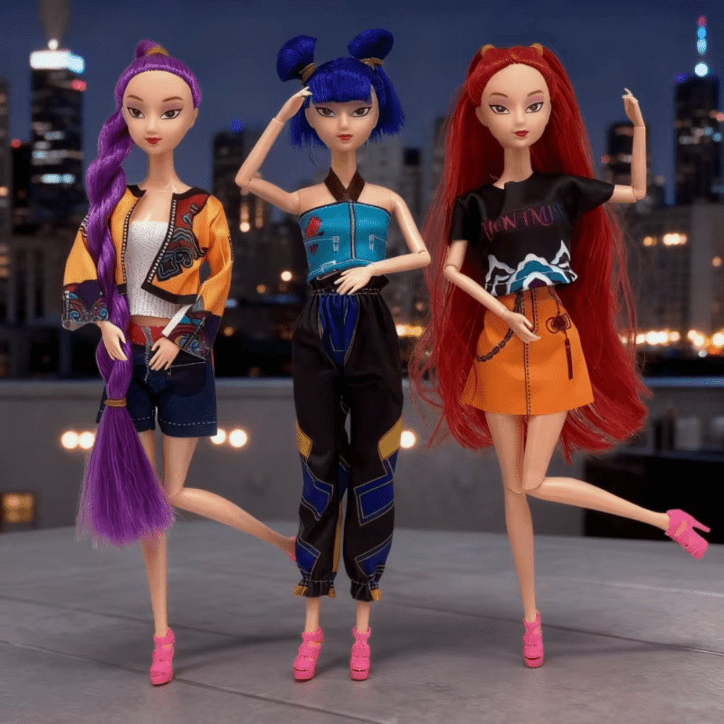 K-Pop Singing Dolls Set of 3 – Music Idol Fashion Dolls with Sound Button, Toy Gift for Kids - Nalani - Fashion Clothing and Decor